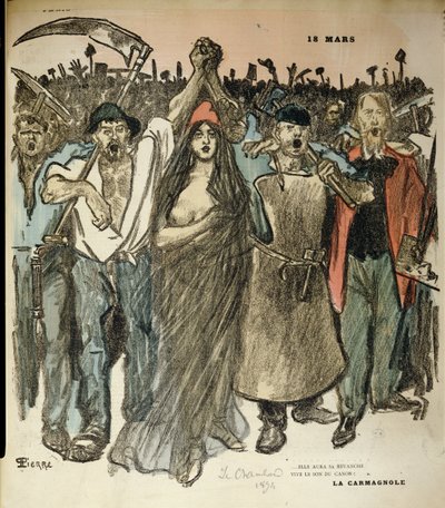 La Carmagnole, canzone patriottica della Rivoluzione Francese, da 
